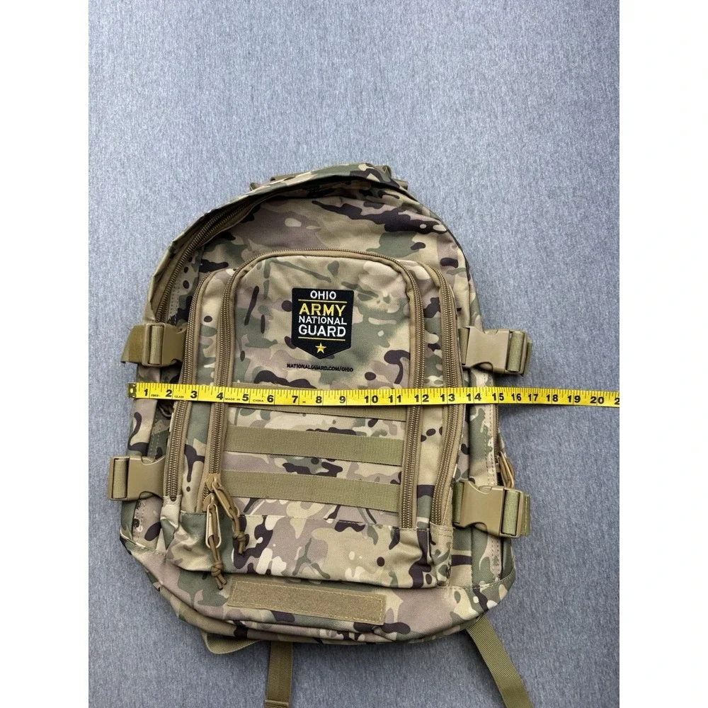 Ohio Army National Guard Camo Tactical Backpack MultiCam Military Gear Bag *READ